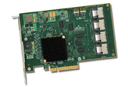 Avago 16-Port Int, 6Gb/s SATA + SAS, PCIe 2.0, SGL, H5-25373-00 (+ SAS, PCIe 2.0, SGL) (Generalüberholt)