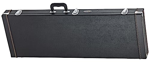 ORTEGA Koffer für E-Gitarre - Black Flat/Chrom Hardware