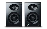 Alesis Elevate 3 MKII | Powered Desktop Studio Lautsprecher für Heimstudios/Videobearbeitung/Gaming und Mobile Geräte