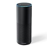 Amazon Echo Plus – Mit integriertem Smart Home-Hub, schwarz – Internationale Version, EU-Netzteil