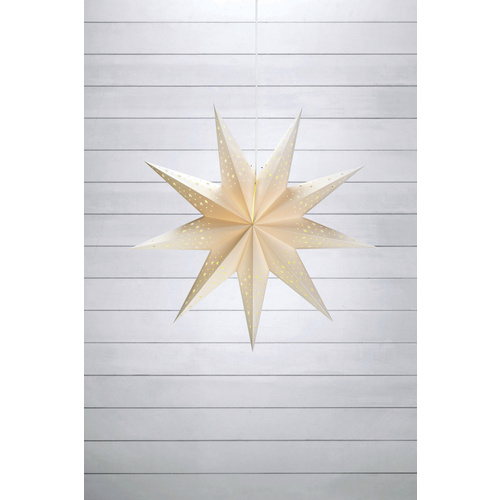Markslöjd Leuchtstern »SOLVALLA«, weiß, ø 75 cm, inkl. Zuleitung 350 cm mit EIN/ AUS- Schalter,E14, 230V - weiss