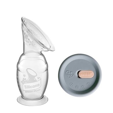 haakaa® Milchpumpe mit Saugfuß 100ml inkl. Silikondeckel