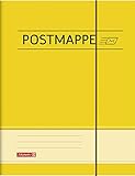 Baier & Schneider 104709410 Postmappe für A4, Karton, gelb, 10 Stück