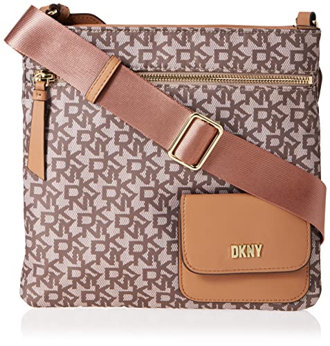 DKNY Women's Livvy Bag Crossbody, Chino/Cashew, One Size