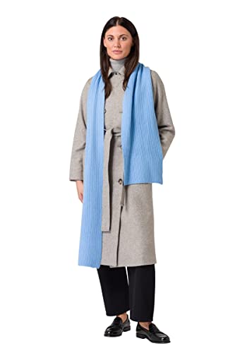 Style & Republic Damen Schal aus 100% Kaschmir | edler Damen-Schal aus feinstem Cashmere | Größe 196 x 28 cm (Hellblau)