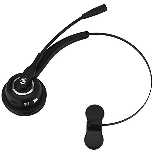 Bluetooth-Headset mit Mikrofon, Callcenter Bluetooth-Kopfhörer Geräuschunterdrückung Mikrofon Dehnbares Kopfband Wiederaufladbares drahtloses Headset Für Computer, Telefone und andere Bluetooth-Geräte