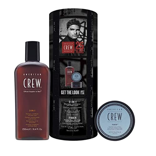 American Crew Essential Kit Für Männer (Definieren Einfügen Definition Und Reinigungscreme Für Haar 85G Und Haut 3In1Grüner Tee 250Ml)