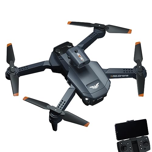 EFASO RC Drohne F22 - Faltbare FPV Drohne mit Kamera (HD) - Drone mit Alitude Mode, auto. Starten/Landen, Kollisionsschutz, Flip-Stunt-Funktion und One-Key-Return - FPV Drohne komplettset (schwarz)