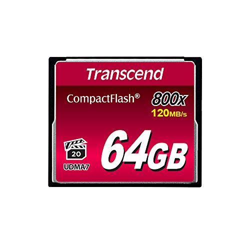 Transcend 64GB CompactFlash 800 Speicherkarte TS64GCF800