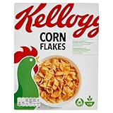 6x Kellogg's Corn Flakes Knusprige goldene und leckere ohne Palmöl ohne Farbstoffe ohne künstliche Aromen 375g