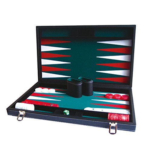 Hot 1632 53 cm Deluxe Backgammon-Set