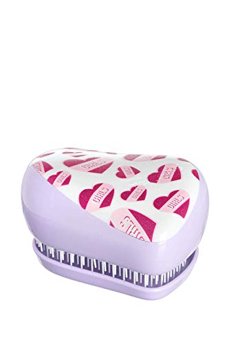 Tangle Teezer Compact Styler Haarbürste zum Entwirren von Haaren, Girl Power, CS-GIRL-010218