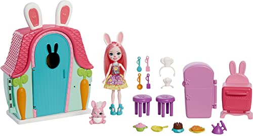 Enchantimals Häuschen Spielset mit Bree Bunny Puppe