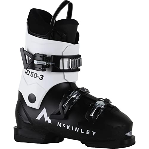 McKINLEY Skistiefel MJ50-3 für Kinder, Black/White,23