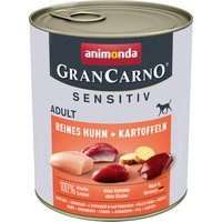 Animonda Gran Carno Sensitiv, Huhn+Kartoffeln 800 g