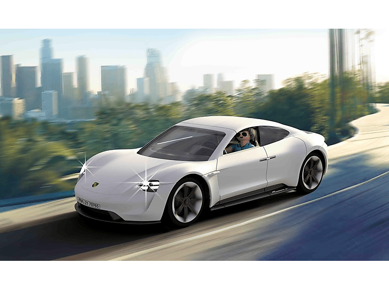 PLAYMOBIL 70765 Porsche Mission E Spielset, Mehrfarbig 2