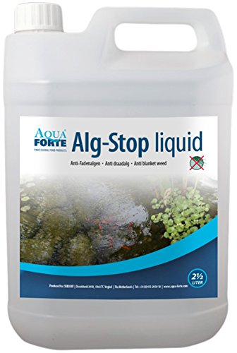 AquaForte Anti-Fadenalgenvernichter "Alg-Stop", 2,5 Liter, auch für Koi- und Schwimmteiche geeignet! Auch in Pulverform erhältlich!