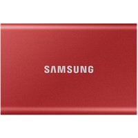 Samsung Portable SSD T7 500 GB USB 3.2 Gen2 Typ-C Metallic Red PC/Mac