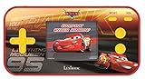 Lexibook JL2367DC Cars The Movie Disney Lighting McQueen Compact Cyber Arcade Tragbare Spielkonsole, 150 Spiele, LCD-Bildschirm, batteriebetrieben, rot
