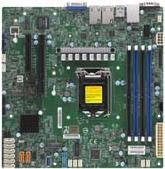 Super Micro SUPERMICRO X11SCL-LN4F - Motherboard - micro ATX - LGA1151 Socket - C242 - USB 3,1 - 4 x Gigabit LAN - Onboard-Grafik (MBD-X11SCL-LN4F-O)
