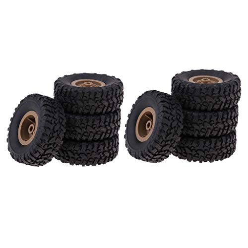 Milageto 8 Reifen Reifen für RC 1:16 Klettern WPL B 1 / / C 14 / / B 16 LKW