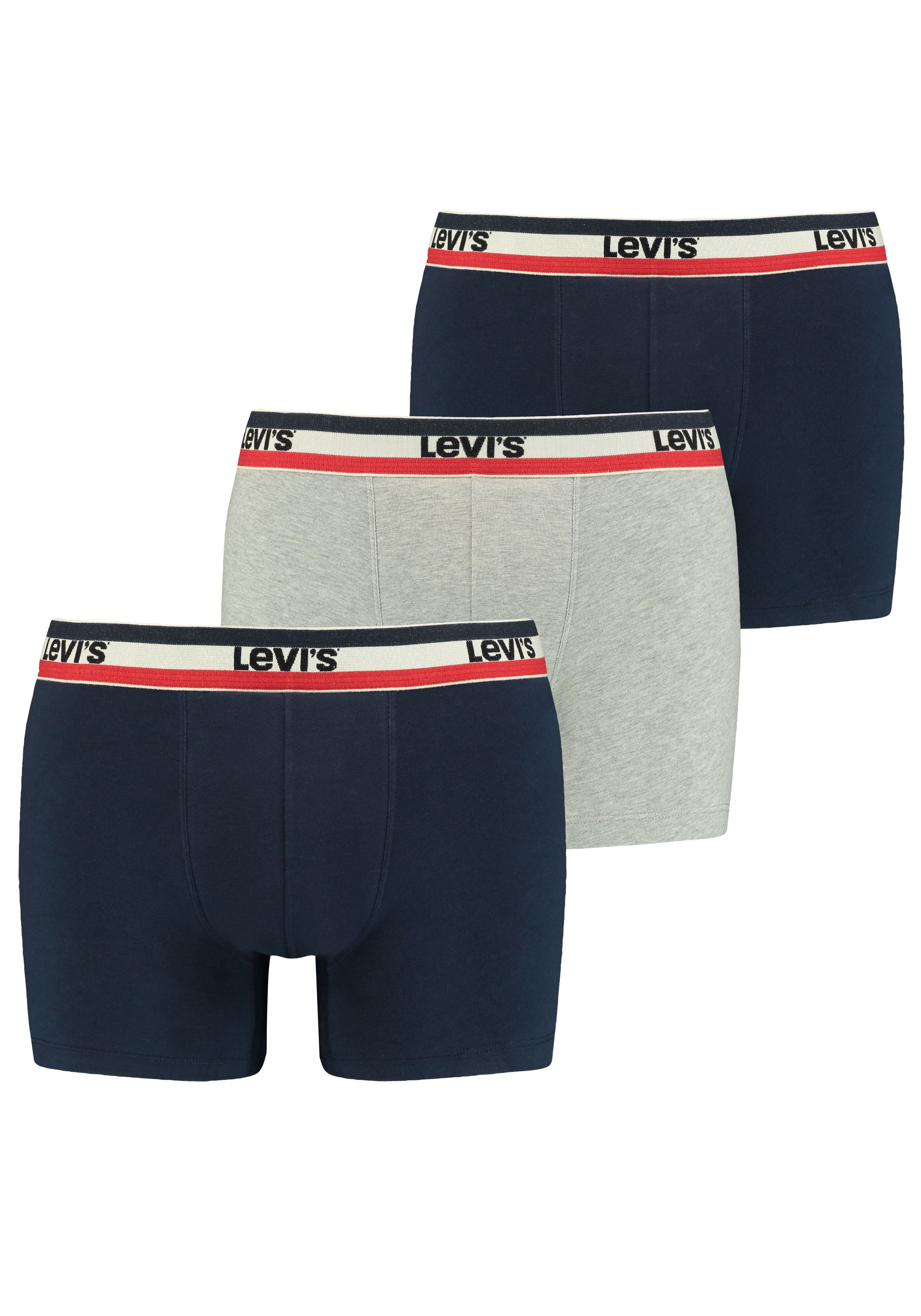 Levis Boxershorts, (Packung, 3 St.)