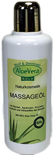 Aloe Vera Gold Massage Öl, 200 ml