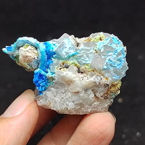 MIUXE Malachit-Kristalle 6 g-33,3 g Fluorit-Quarz-Hausdekoration originalA Stone Collection (Color : H439-4) ZAOQINIYIN (Color : H439-5)