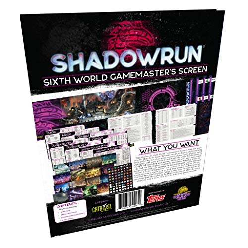 Unbekannt Shadowrun Sixth World Gamemaster Screen