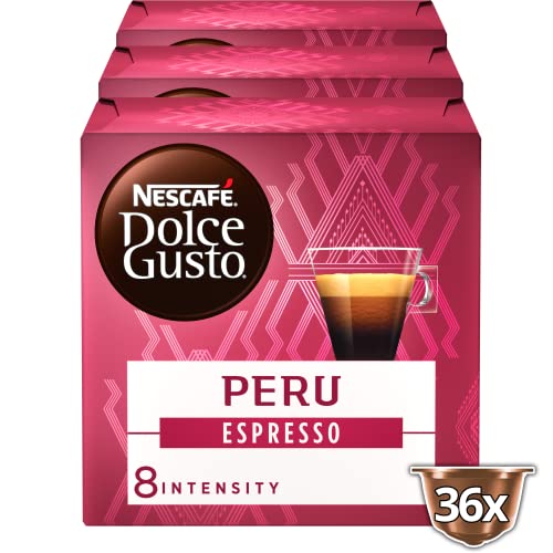 Nescafé Dolce Gusto capsules Absolute Origin Peru Espresso- 36 koffiecups - geschikt voor 36 koppen koffie - Dolce Gusto cups