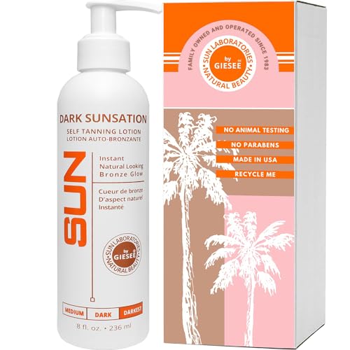 Sun Laboratories Dark Sunsation Self Tanning Lotion - Very Dark 8 fl oz. by Sun Laboratories