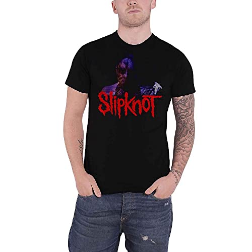 Slipknot Unisex T-Shirt WANYK Back Hit (Back Print) Gr. L, Schwarz