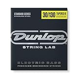 Saiten Dunlop Stainless Steel Tapered 6 cordes 30-130
