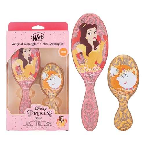 Wet Brush - Disney Princess Kit Original Detangler + Mini Brush Belle
