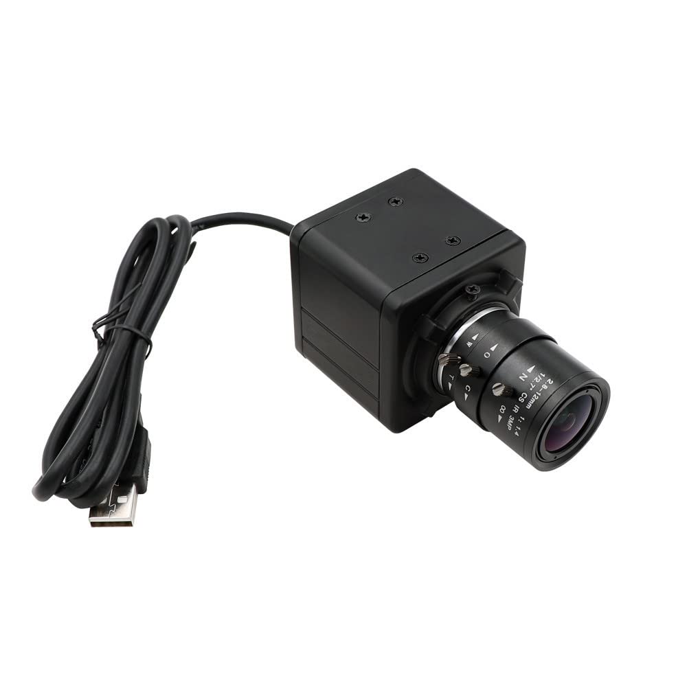 KAYETON CS Mount varifocal 2.8-12mm Star Light Low Illumination IMX291 2MP Full HD 1080P Webcam UVC OTG USB Camera with Mini Case