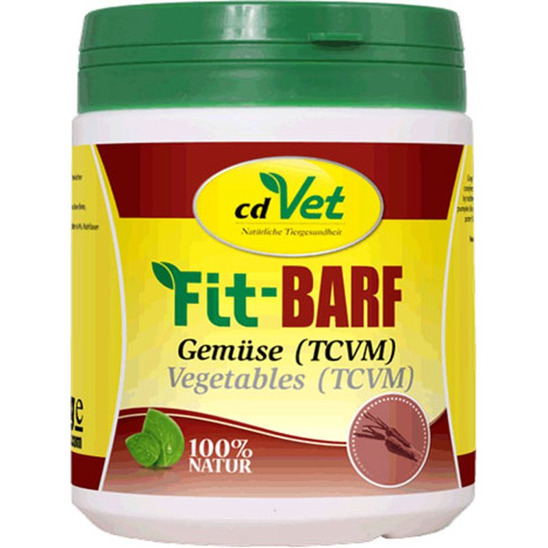 cdVet Naturprodukte Fit-BARF Gemüse (TCVM) 700 g - Hund&Katze - getreidefrei - nach traditioneller chinesischer Medizin - Milz - Magen - Leber - Galle - Darmfloraaufbau - Rohfütterung - BARFEN -