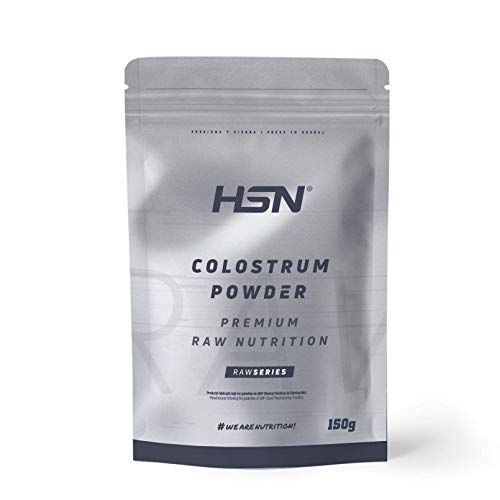 Kolostralmilchpulver von HSN | Über 30% aktives IgG (Immunglobuline) | Immunsystem-Booster, Proteinquelle | Vegetarisch, glutenfrei, geschmacksneutral, 150g