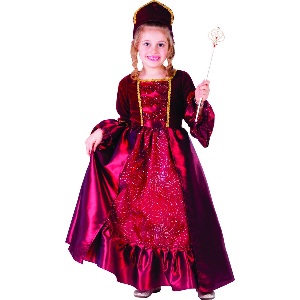 Dress Up America Burgunder Belle Ballkleid für kleine Mädchen
