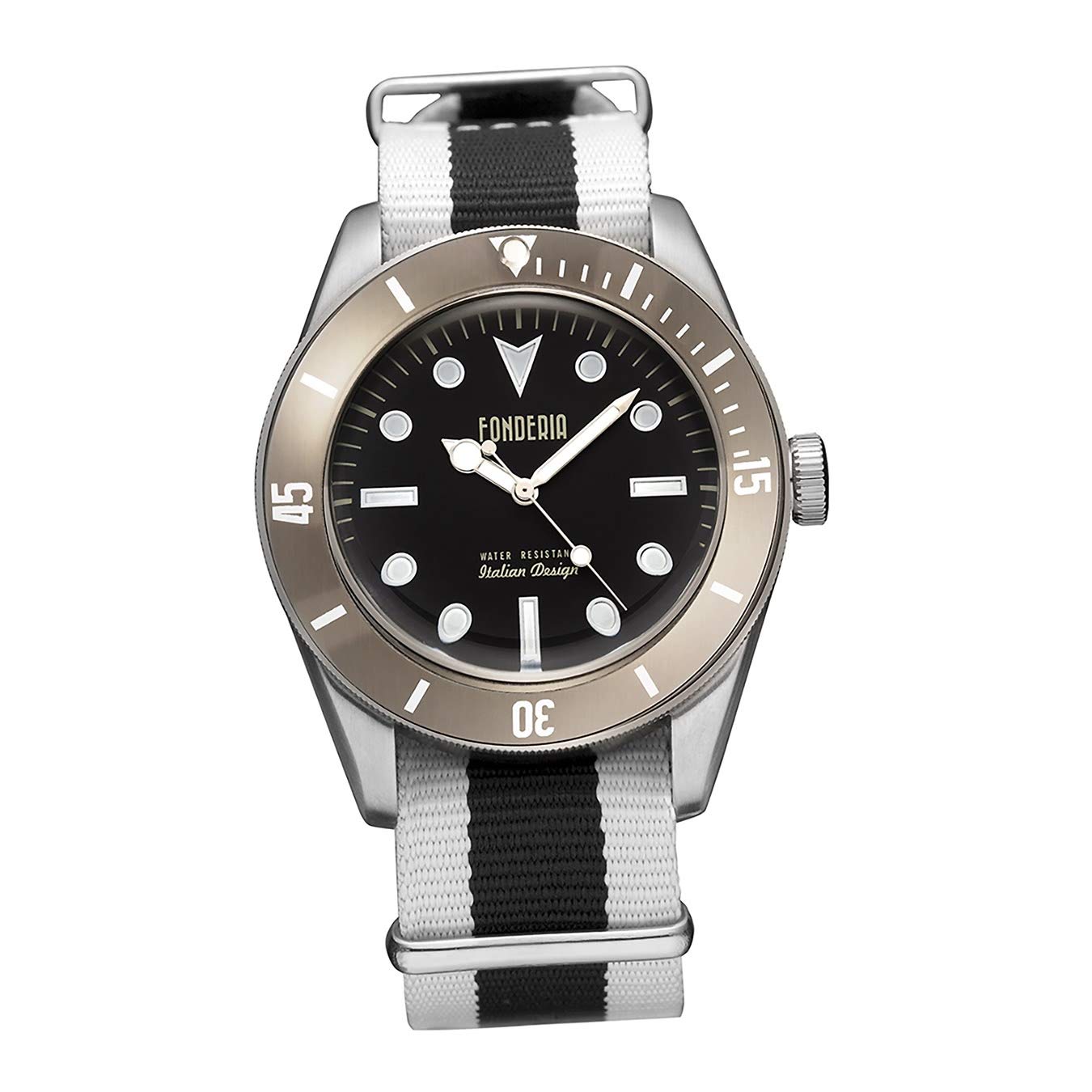 Fonderia Armbanduhr Herren P-8A002UNM Textil Uhr weiß Seawolf D2UAP8A002UNM EIN Geschenk zu Weihnachten, Geburtstag, Valentinstag für den Mann