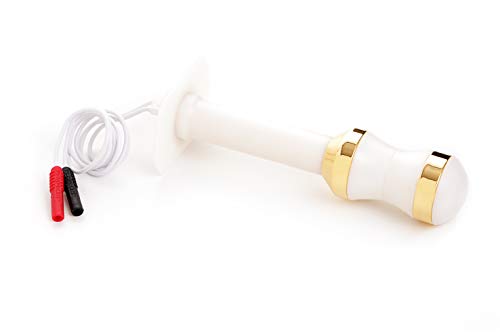 BEACMED Vaginalsonde mit Goldbeschichtung für EMS-Geräte zum Beckenbodentraining · EMS Beckenboden-Training für Frauen bei Inkontinenz & Geburtsrückbildung · Gold-Sonde OHNE Gerät