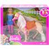 Barbie - Barbie Pferd mit Puppe