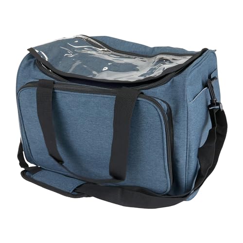 JubileeYarn Rechteckige Stoff-Garn-Aufbewahrungstasche, Blau, 1 Tasche