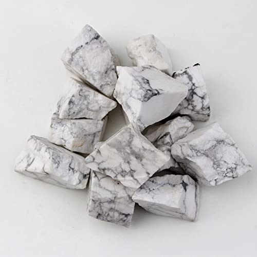 LIJUCAI 100 g Bulk Lots roher rauer Kristallquarz natürlicher Stein Amethyst Citrin Fluorit Mineralexemplar Gartendekoration, Magnesit