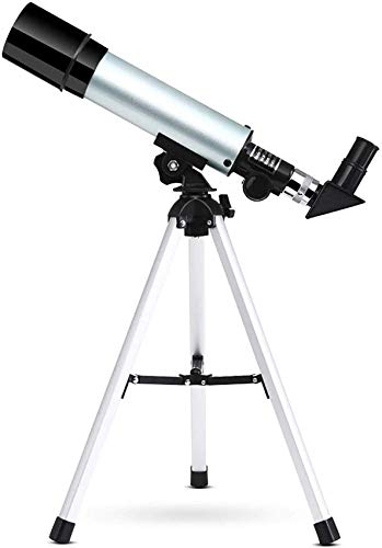 Astronomisches Teleskop, professionelles 50-mm-Refraktor-Teleskop für Anfänger, 360-mm-Brennweiten-Teleskop, für Kinder