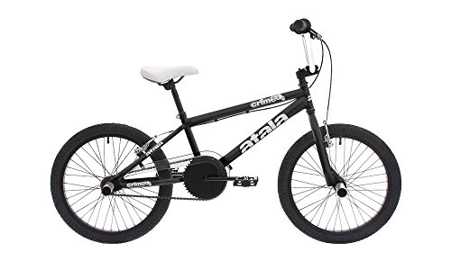 Fahrrad Crime Raddurchmesser 20 Zoll BMX schwarz und weiß Größe 28