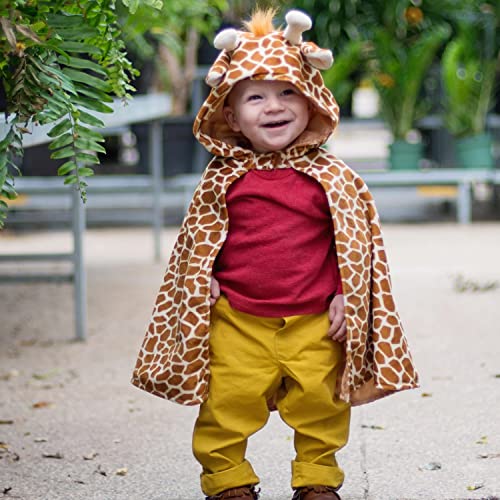 Krause & Sohn Giraffen Kostüm Gustav für Kinder 2-3 Jahre braun Tier Fasching