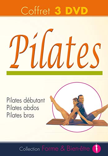 Coffret pilates : pilates débutant ; pilates abdos ; pilates bras [FR Import]