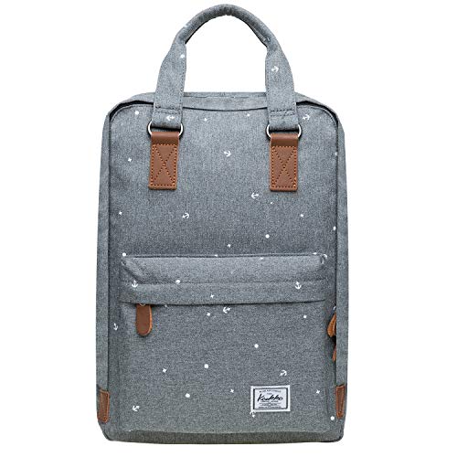 KAUKKO Laptop Rucksack Einfacher und Unisex Daypack Handtasche für Schul Reisen für 12 Zoll Notebook,28 * 14 * 40cm/ 16L