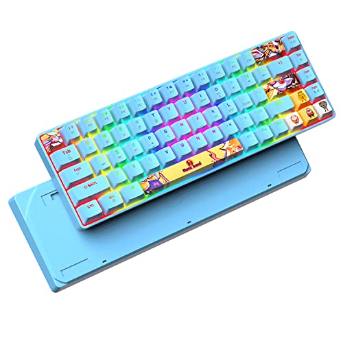 Niedliche Tastatur (Cute T8 Blau)