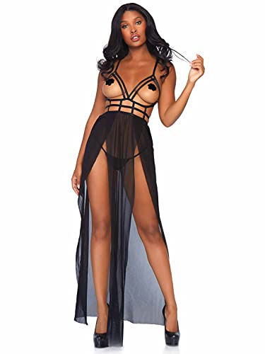 Very Sexy Lingerie Cage Maxi Kleid and g-string, 200 g